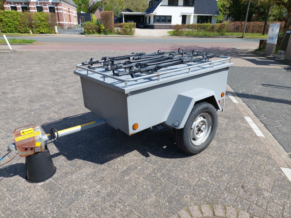 Kar 492 Bagage aanhanger middel (150x100x48)