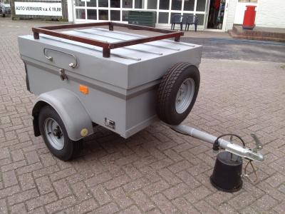 Kar 497 Bagage aanhanger klein/middel (130x98x55)